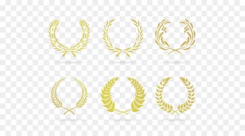 Garland Wreath - Vector fresh, beautiful, light green, wheat Garland 