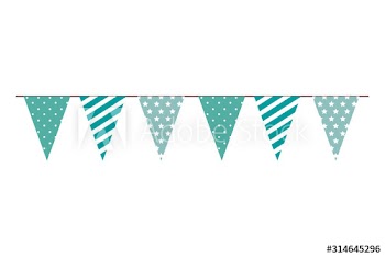 garlands hanging decoration design