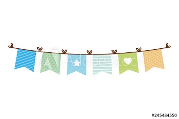 garlands party hanging icon