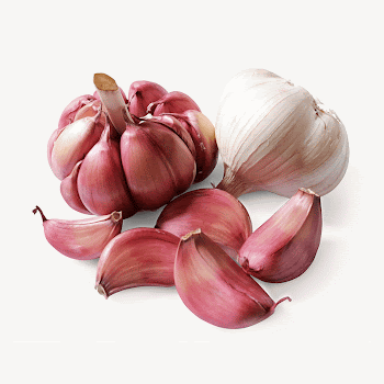 Garlic sticker, food ingredient psd | Free PSD - rawpixel