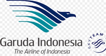 Garuda Indonesia Logo SkyTeam Airplane Brand - airplane 