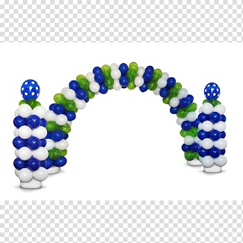 Gas balloon Arch Column Birthday, balloon transparent background PNG clipart