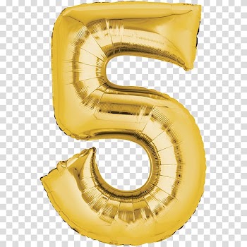 Gas balloon Birthday Mylar balloon Gold, balloon transparent background PNG clipart