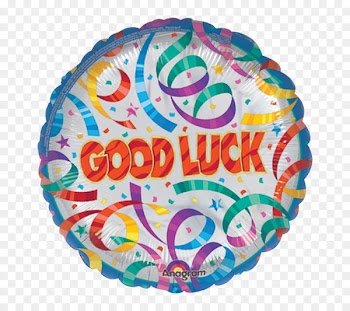 Gas balloon Gift Birthday Party - good luck 