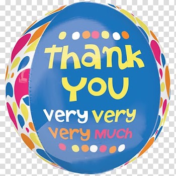 Gas balloon Gift YouTube Flower bouquet, thank you transparent background PNG clipart
