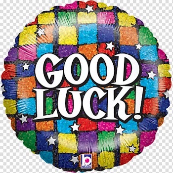 Gas balloon Mylar balloon Birthday Toy balloon, good luck transparent background PNG clipart