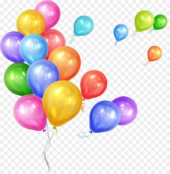 Gas balloon Party Birthday - Colorful dream balloon 