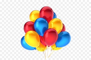 Gas balloon Stock photography Birthday - Colored balloons 