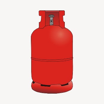 Gas bottle clipart, object illustration. | Free Photo - rawpixel
