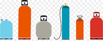 Gas cylinder Euclidean vector Icon - Colorful vector illustration gas tank 