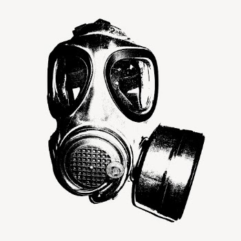Gas mask clipart, vintage protective | Free Vector - rawpixel