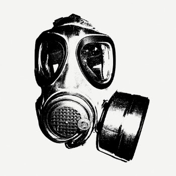 Gas mask drawing, protective equipment | Free PSD - rawpixel