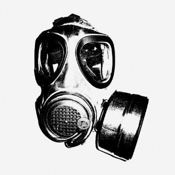 Gas mask drawing, vintage protective | Free Photo - rawpixel