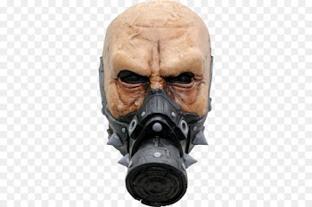 Gas mask Halloween costume Latex mask - gas mask 