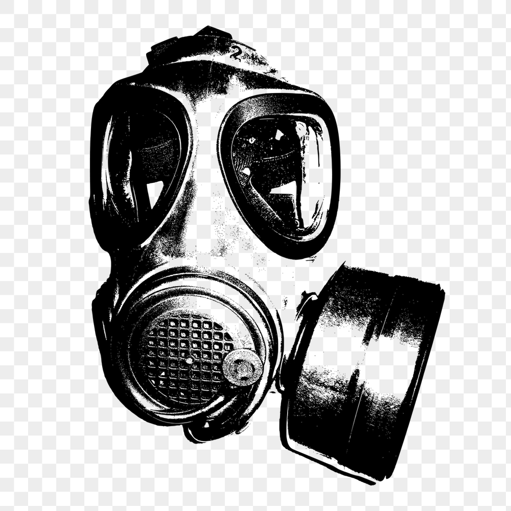 Gas mask png sticker, protective | Free PNG - rawpixel