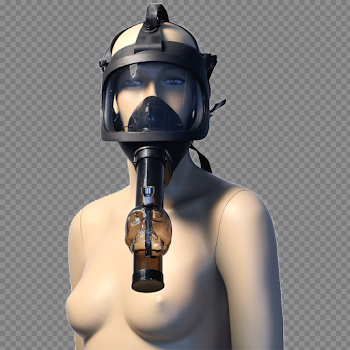 Gas Mask PNG Transparent Image