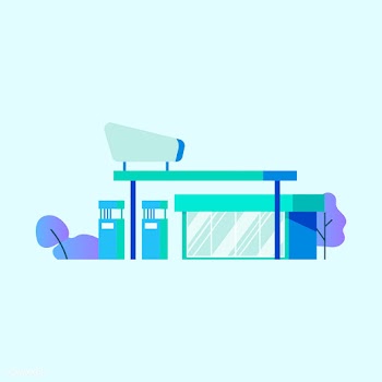Gas or petrol station vector | Free stock vector - 486866