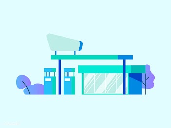 Gas or petrol station vector | Free stock vector - 486872
