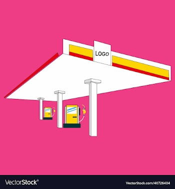 gas station