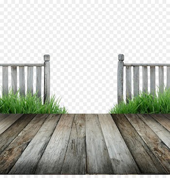 Gate Picket fence Wood - Handmade wooden platform 