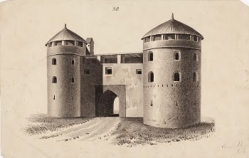 Gate to a fortress, picture | Free Photo - rawpixel