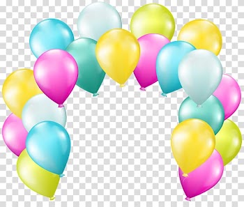 Gateway Arch Balloon , birthday balloon transparent background PNG clipart