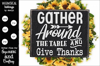 Gather Around The Table-SVG