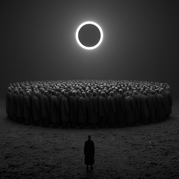 Gathering Under a Celestial Event