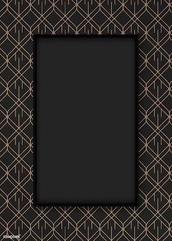 Gatsby patterned frame | Free stock vector - 599155