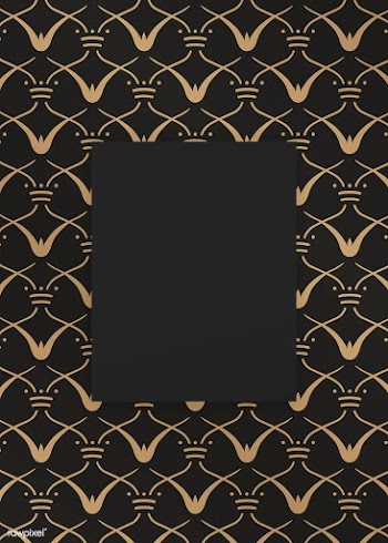 Gatsby patterned frame | Free stock vector - 599168