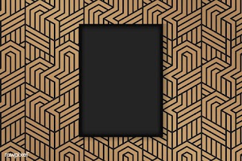 Gatsby patterned frame | Free stock vector - 599200
