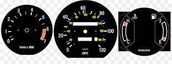 Gauge AB Volvo Volvo Cars Volvo 200 Series - speedometer mph 