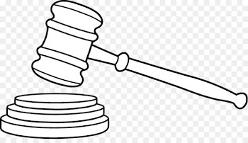 Gavel Judge Drawing Court Clip art - tree 