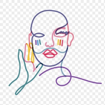 Gay man portrait png clipart, | Free PNG - rawpixel
