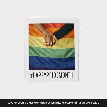 Gay pride Instagram post template, | Free PSD Template - rawpixel