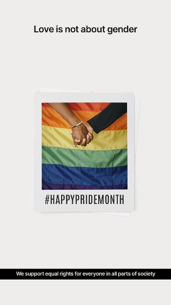 Gay pride Instagram story template, | Free Vector Template - rawpixel