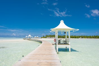Gazebo Near Dock on Body of Water