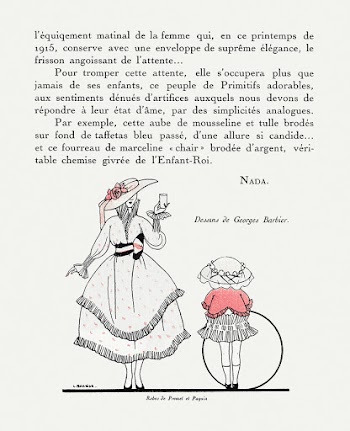 Gazette du Bon Ton (1915) fashion illustration in high resolution by George Barbier. Original from The Rijksmuseum. Digitally enhanced by rawpixel.