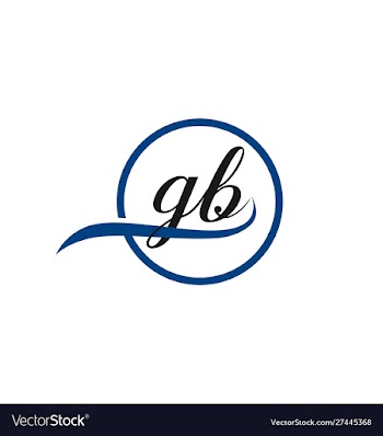 Gb logo vector image