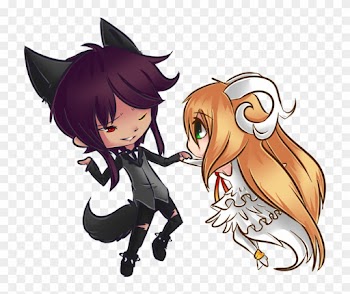Gc - Anime Wolf And Sheep
