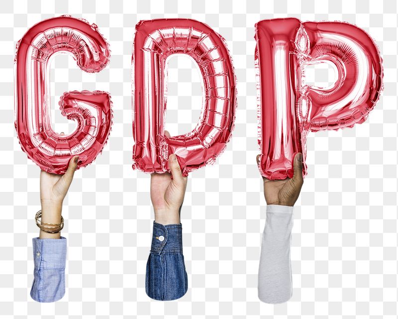 GDP balloon png word sticker, | Free PNG - rawpixel