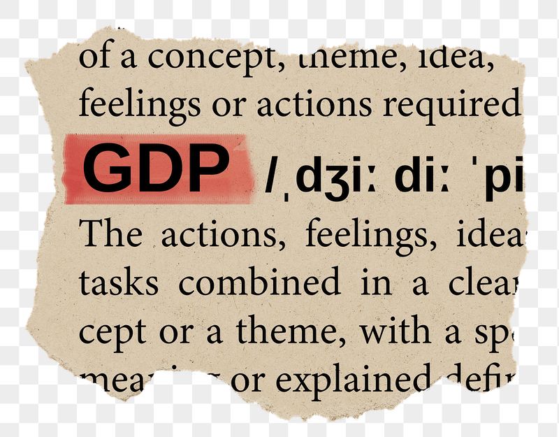 GDP png word sticker, torn | Free PNG - rawpixel