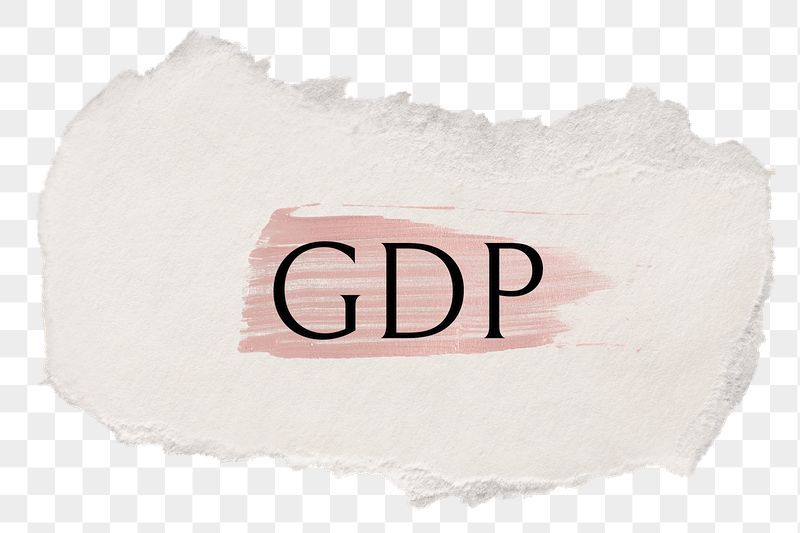 GDP png word sticker typography, | Free PNG - rawpixel