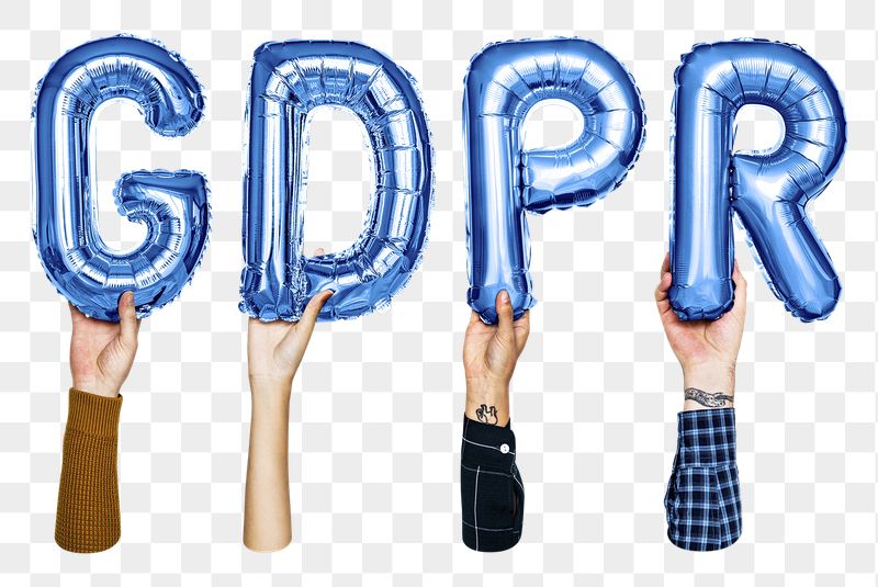 GDPR balloon png word sticker, | Free PNG - rawpixel