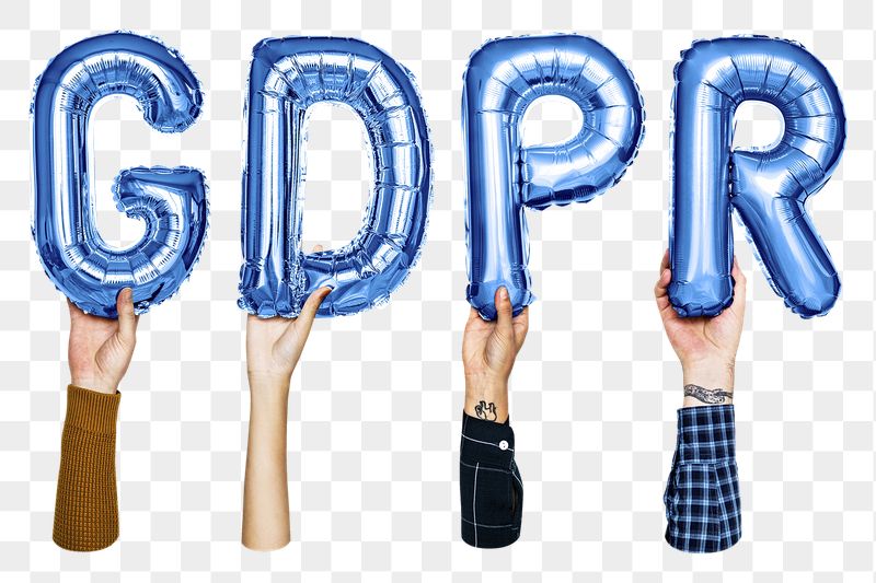 GDPR png, letter foil balloon, | Free PNG - rawpixel