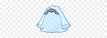 Gear-blue Wedding Veil Render - Transparent Wedding Veil Clipart
