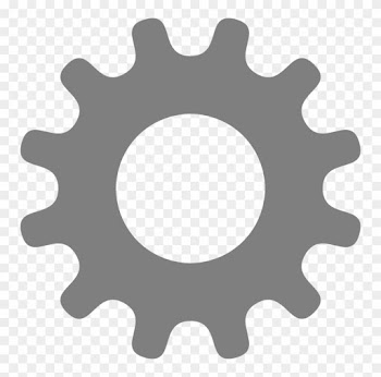 Gear Computer Icons Drawing Silhouette Art - Business People And Developers Must Work Together