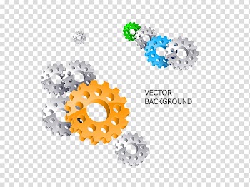 Gear Euclidean , Color gears transparent background PNG clipart