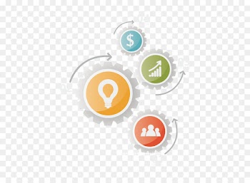 Gear Infographic Icon - Vector gear ppt decoration 