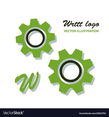 Gear logo template icon vector image